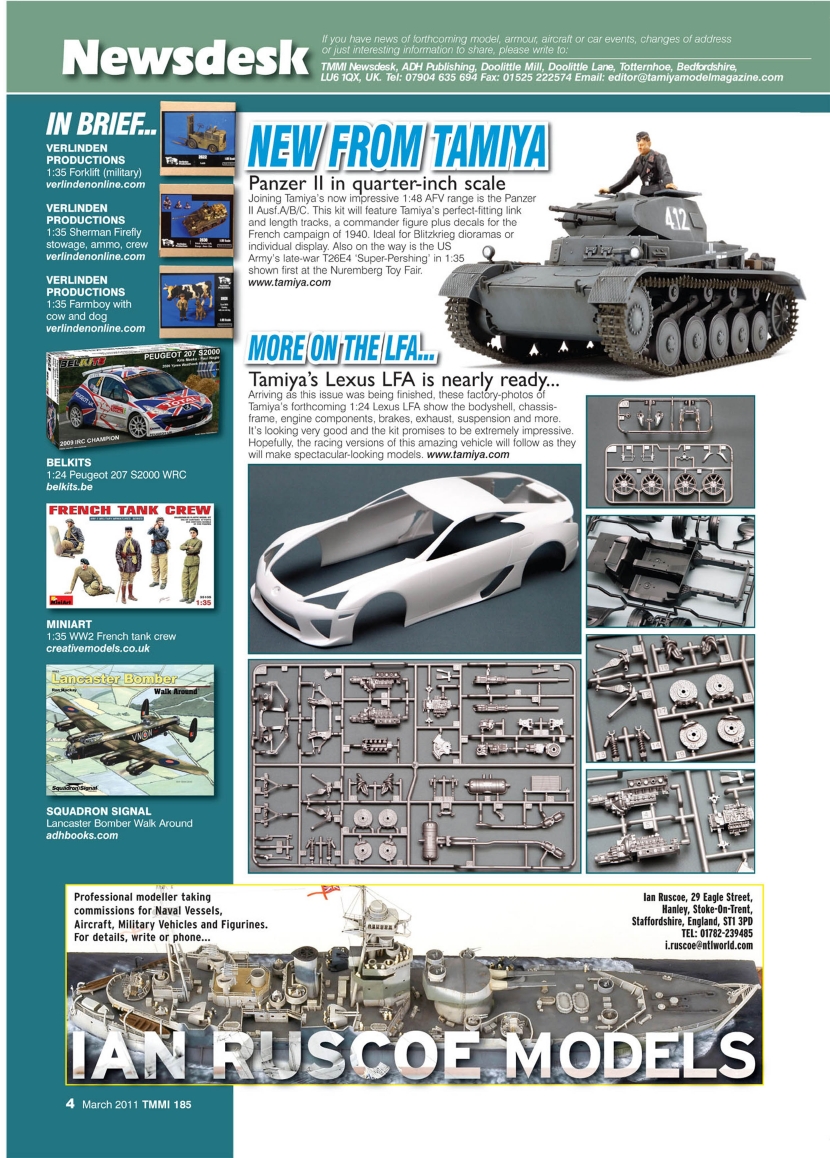 Tamiya Model Magazine 185 (2011-03)